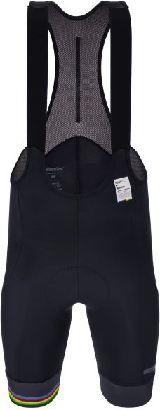Santini - UCI Official World Champion Bib Shorts - Radhose Gr M schwarz
