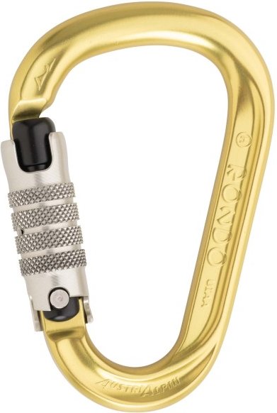 AustriAlpin - HMS Rondo 3-Way+ Autolock Safelock - HMS-Karabiner beige