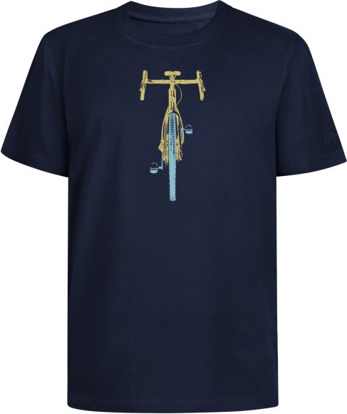 GreenBomb - Bike Front Stamp Fusion T-Shirt - T-Shirt Gr M blau