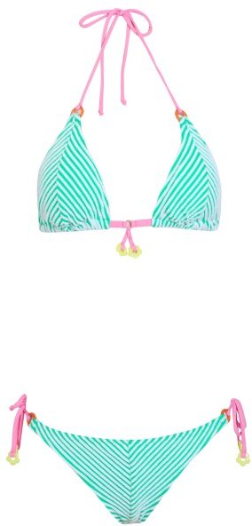 Banana Moon - Women's Balbomelsa Terrystripe - Bikini Gr 38 türkis