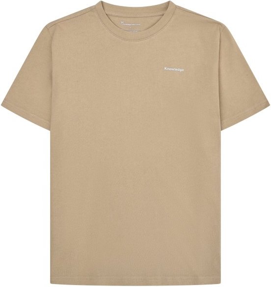 KnowledgeCotton Apparel - Regenerative Organic Cotton Back Print T-Shirt II - T-Shirt Gr L twill