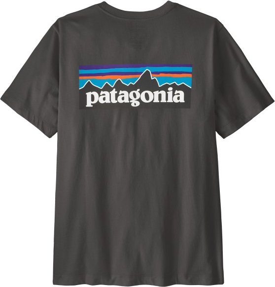 Patagonia - P-6 Logo T-Shirt - T-Shirt Gr M grau