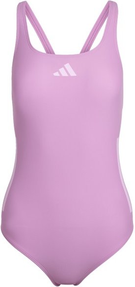adidas - Women's 3 Stripes Bold Swimsuit - Badeanzug Gr 38 rosa