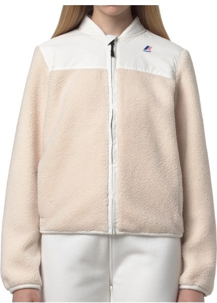 Thumbnail - K-Way - Women's Bernardine 4.0 Orsetto - Fleecejacke Gr XXL beige