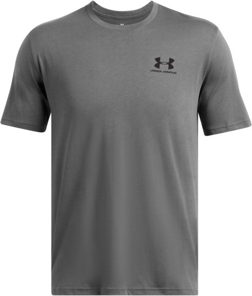 Under Armour - Sportstyle Left Chest S/S - Funktionsshirt Gr L - Regular grau