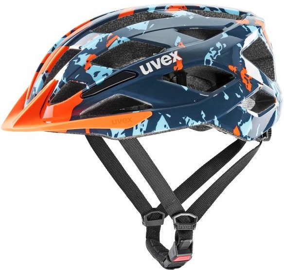 Uvex - Kid's Air Wing 2 - Radhelm Gr 52-57 cm papaya /blau