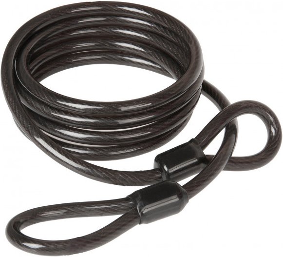 M-Wave - Absperrkabel S 8.18 L - Fahrradschloss Gr 8 x 1800 mm grau