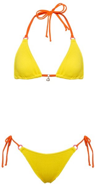 Banana Moon - Women's Lenka Scrunchymix - Bikini-Bottom Gr 34 gelb