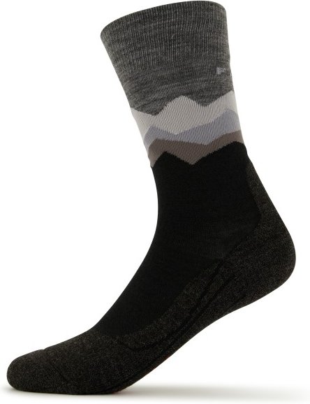 Thumbnail - Falke - TK2 Crest - Wandersocken Gr 46-48 schwarz