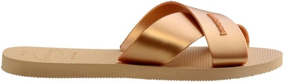 Havaianas - Women's Aqua Metallic - Sandalen Gr 33/34 beige/braun