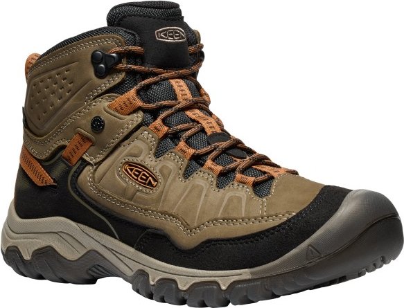 Thumbnail - Keen - Targhee IV Mid WP - Wanderschuhe Gr 44 schwarz/braun
