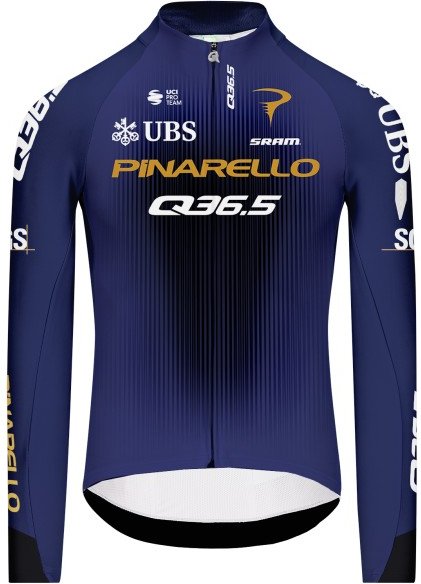 Q36.5 - Gregarius Q36.5 Pro Cycling L/S Jersey 2026 - Radtrikot Gr XL blau