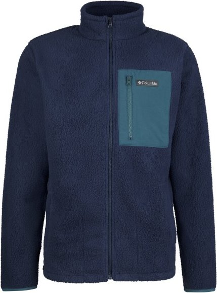 Columbia - Jasper Ridge Pebbled Full Zip Fleece - Fleecejacke Gr XXL blau