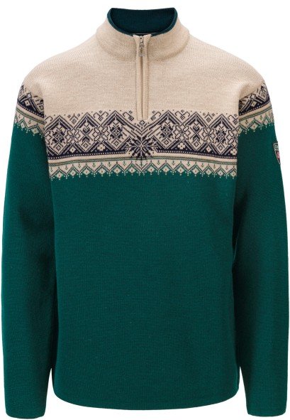 Dale of Norway - St. Moritz - Merinopullover Gr M grün