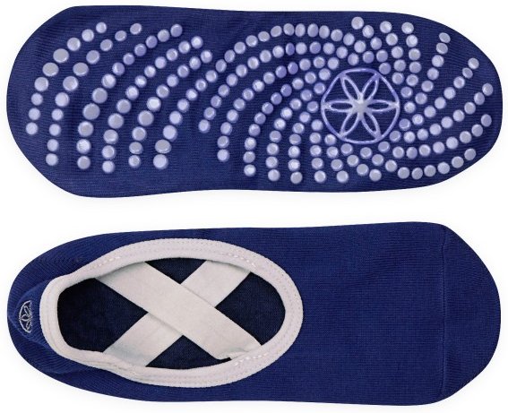 GAIAM - Women's Grippy Yoga Barre Socks - Sonstiges Yogazubehör Gr One Size indigo