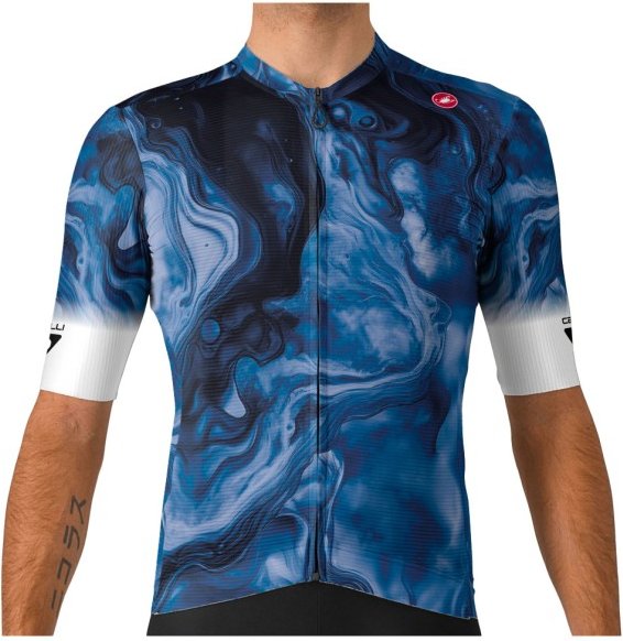 Castelli - Espresso Jersey - Radtrikot Gr XL blau