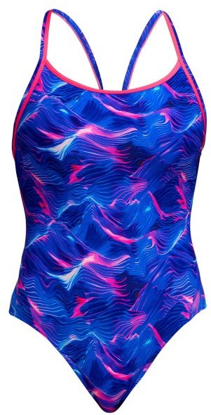 Funkita - Women's Diamond Back One Piece - Badeanzug Gr 44 lila