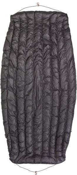 Cocoon - Underquilt Down - Hängemattenerweiterung Gr 205 x 122/88 cm grau