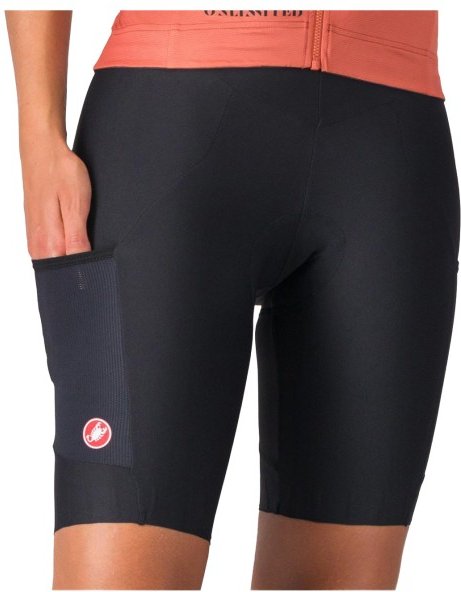 Castelli - Women's Unlimited Endurance DT Bibshort - Radhose Gr S schwarz