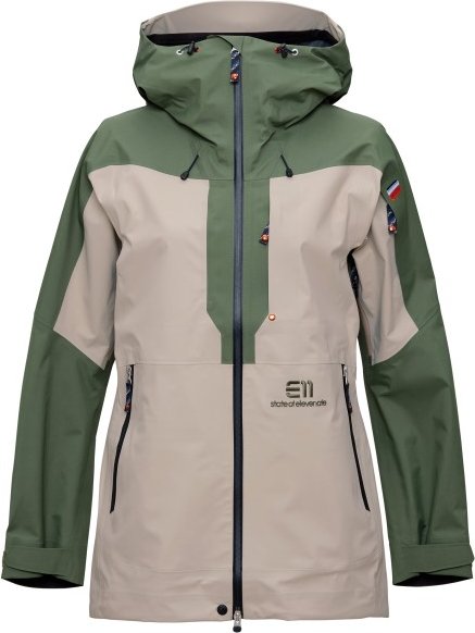 Thumbnail - Elevenate - Women's Pure 100 Jacket - Skijacke Gr M grau