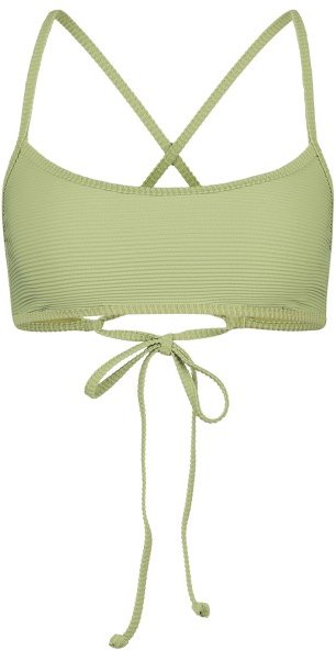 Billabong - Women's Tanlines Lace Up Trilet - Bikini-Top Gr L grün