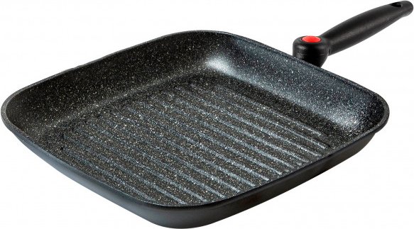 Brunner - Pirate Pan Grill - Pfanne Gr 28 x 28 cm grau