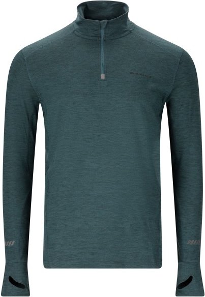 Thumbnail - ENDURANCE - Tune V2 Melange Midlayer - Laufshirt Gr M blau