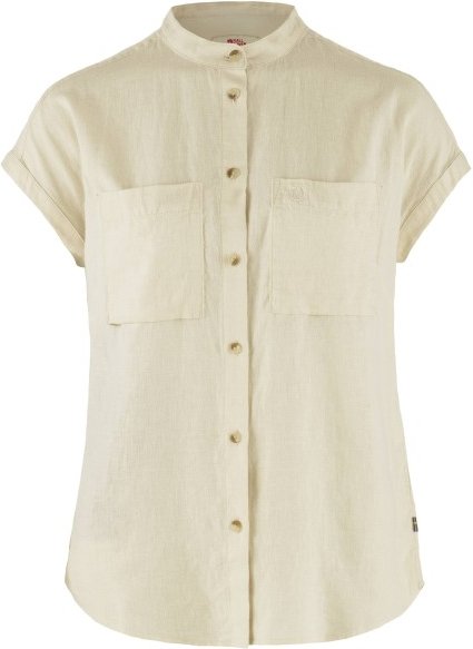 Thumbnail - Fjällräven - Women's Övik Hemp Shirt S/S - Hemd Gr S beige