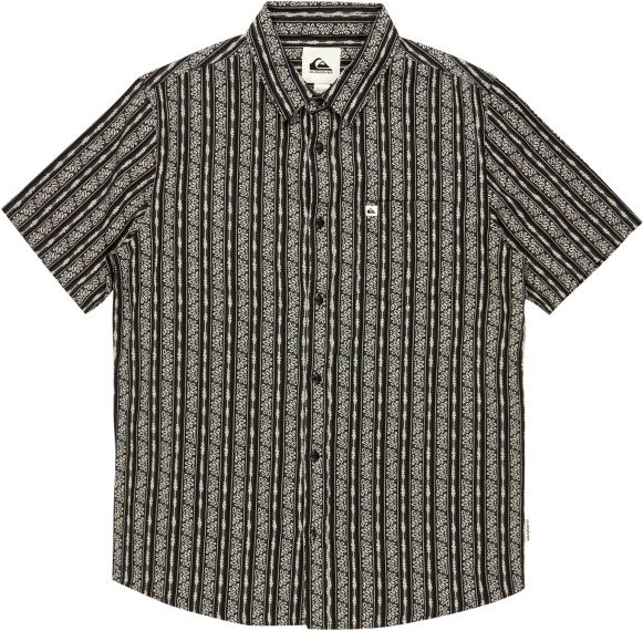 Quiksilver - Street Way S/S - Hemd Gr S grau