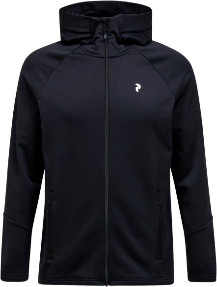 Thumbnail - Peak Performance - Rider Essentials Zip Hood - Fleecejacke Gr L schwarz