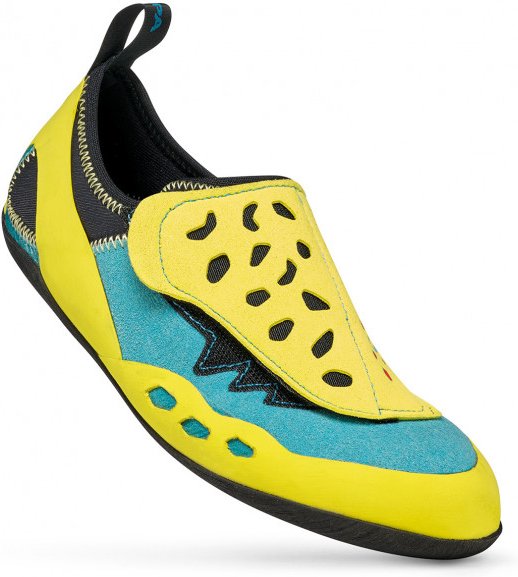 Scarpa - Kid's Piki J - Kletterschuhe Gr 27/28 gelb/türkis