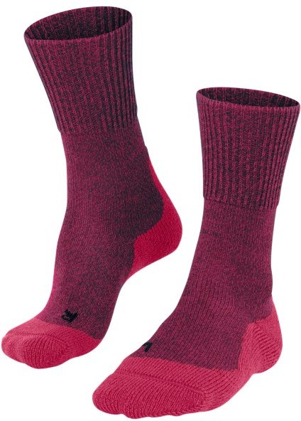 Falke - Women's TK1 Wool - Wandersocken Gr 39-40 lila