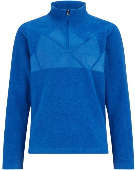 Thumbnail - Ziener - Kid's Jonki-Z - Fleecepullover Gr 104 blau