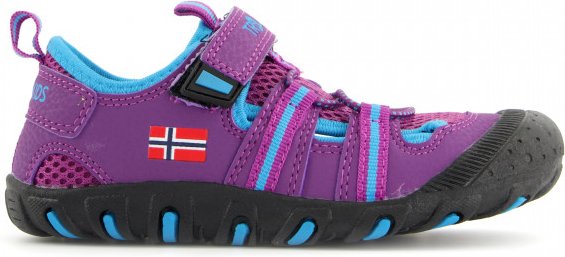 Trollkids - Kid's Sandefjord Sandal - Sandalen Gr 39 lila
