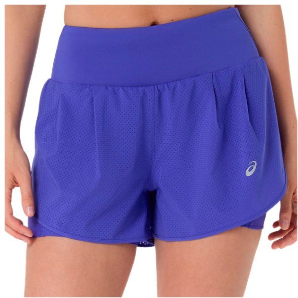 Asics - Women's Road 2-in-1 3,5'' Short - Laufshorts Gr M lila