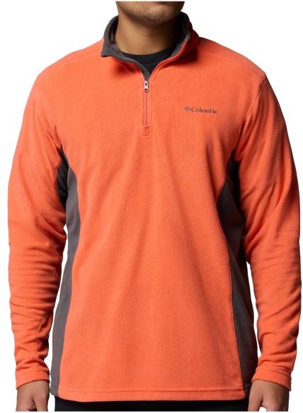 Thumbnail - Columbia - Klamath Range II Half Zip - Fleecepullover Gr XL rot