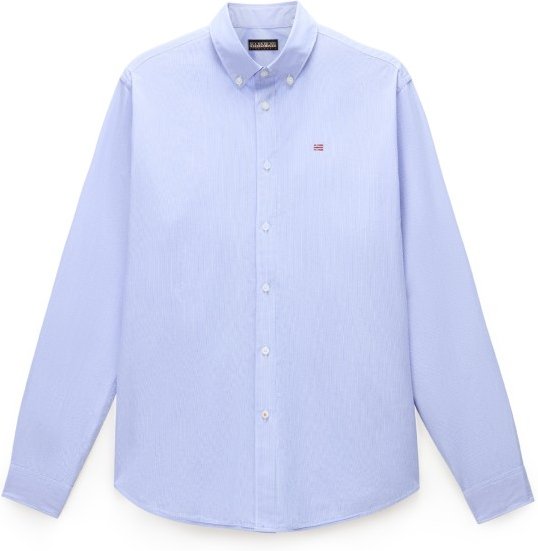 Napapijri - G-Terra L/S - Hemd Gr S lila