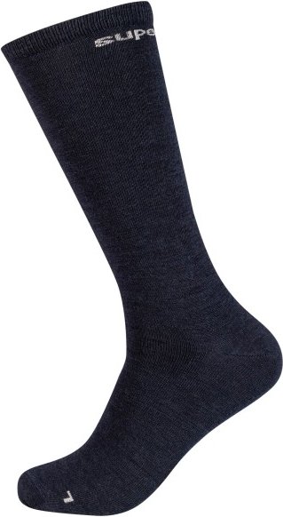 super.natural - Wool Guardians Longsocks 2-Pack - Merinosocken Gr 45-48 blau
