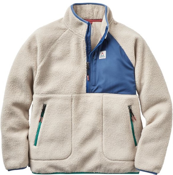 Passenger - Women's Home 2.0 1/2 Zip Recycled Sherpa Fleece - Fleecejacke Gr L beige