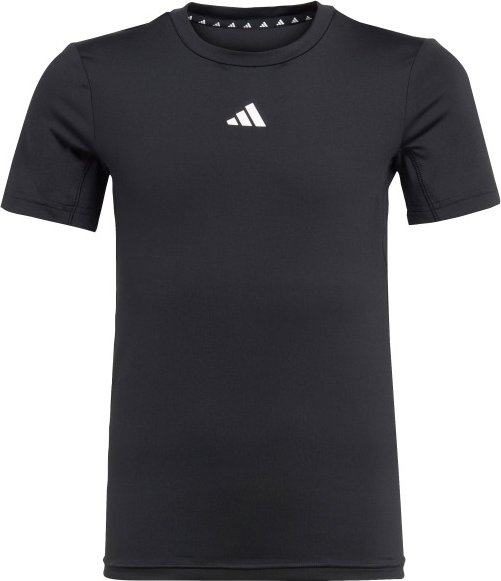 adidas - Kid's Techfit Tee - Funktionsshirt Gr 140 schwarz/grau