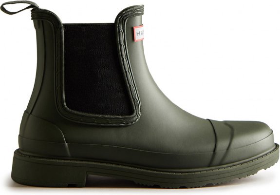 Hunter Boots - Women's Commando Chelsea Boot - Gummistiefel Gr 38 schwarz