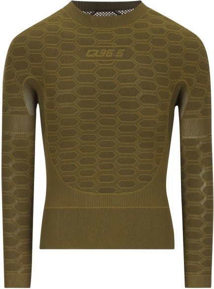 Q36.5 - Base Layer 3 Longsleeve - Kunstfaserunterwäsche Gr L/XL oliv