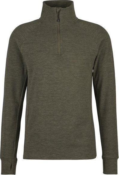 Thumbnail - Heber Peak - TimberHe. Fleece Half Zip - Fleecepullover Gr S braun/oliv