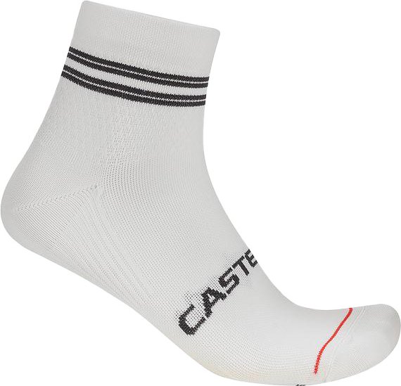 Castelli - Women's Anima 7 Sock - Radsocken Gr 39-41 weiß
