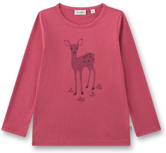 Sanetta - Kid's Shirt 12185 - Longsleeve Gr 104 rot