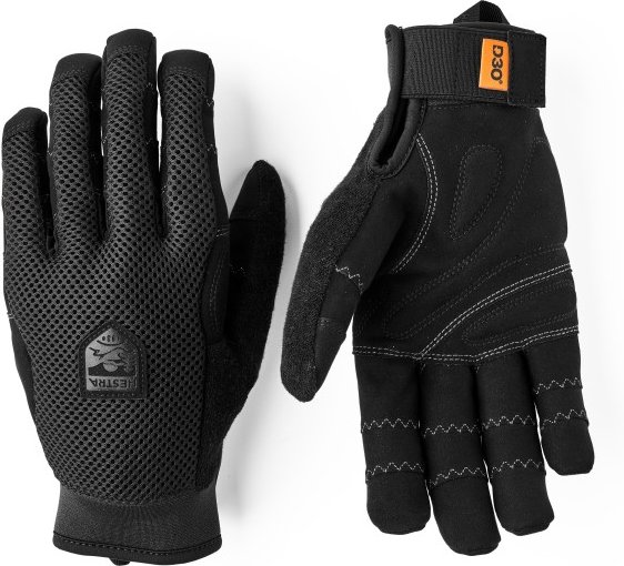 Hestra - Ergo Grip Enduro D3O 5 Finger - Handschuhe Gr 6 schwarz