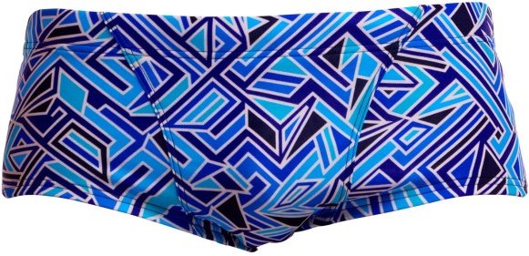 Funky Trunks - Classic Trunks - Badehose Gr 8 blau