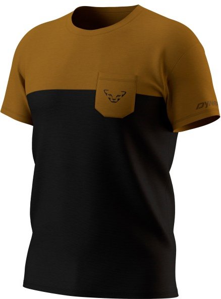 Thumbnail - Dynafit - Transalper Pocket S/S Tee - Laufshirt Gr M schwarz