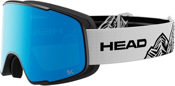 Head - Horizon 2.0 5K S3 (VLT 17%) + S1 (VLT 57%) - Skibrille blau