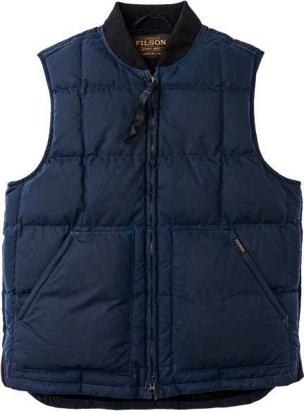 Thumbnail - Filson - Waxed Down Vest - Daunenweste Gr XL blau